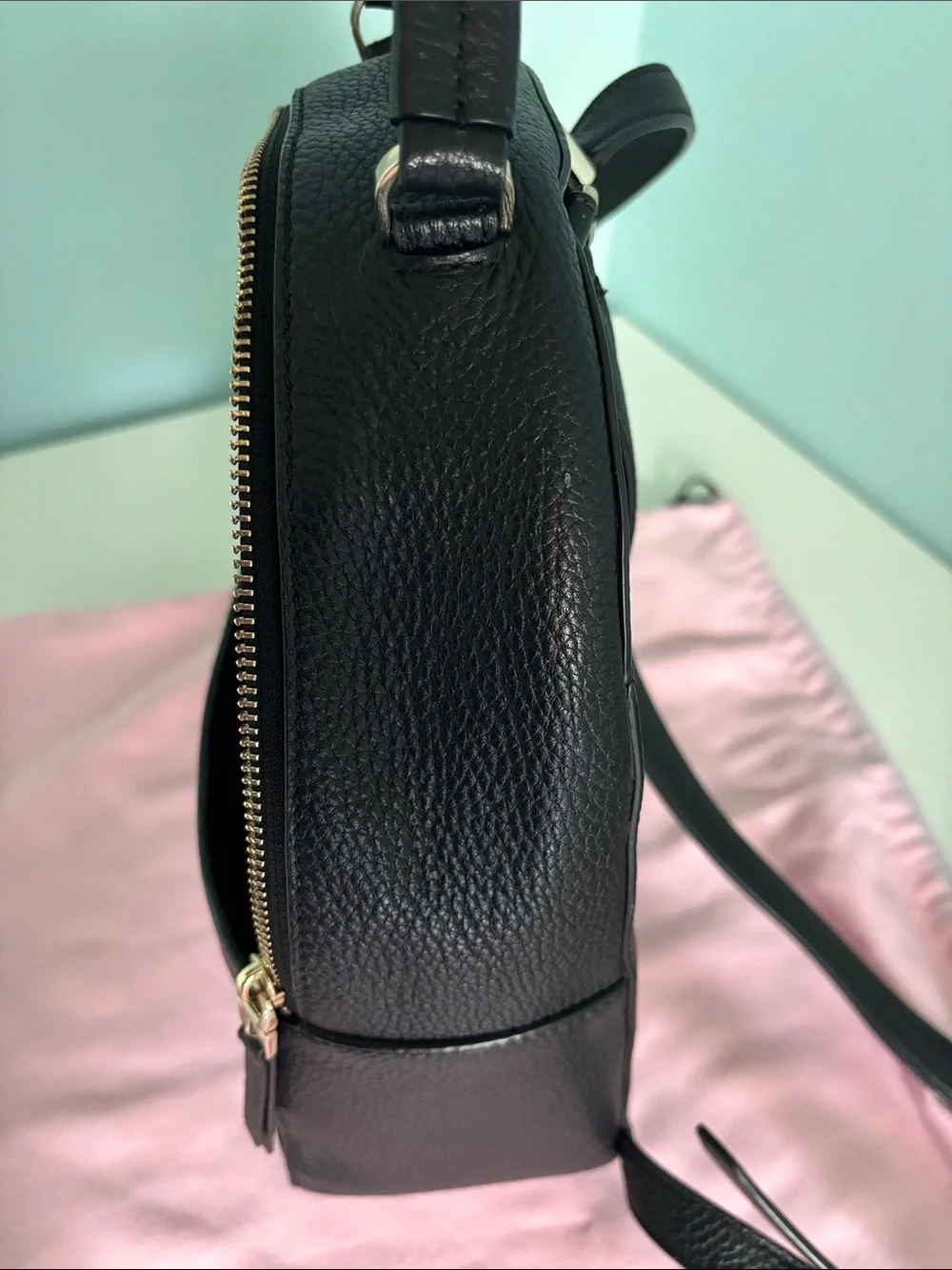kate spade compact pebbled